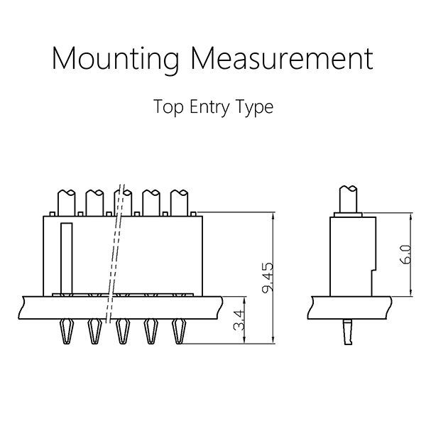 Mounting Measurement-BB2001(SAN)