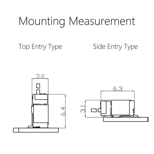 Mounting Measurement-WB1001(SH)