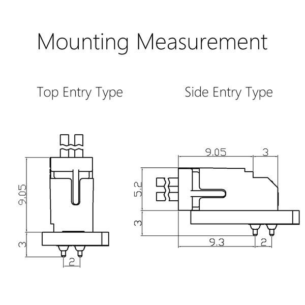 Mounting Measurement-WB2003(DF11)