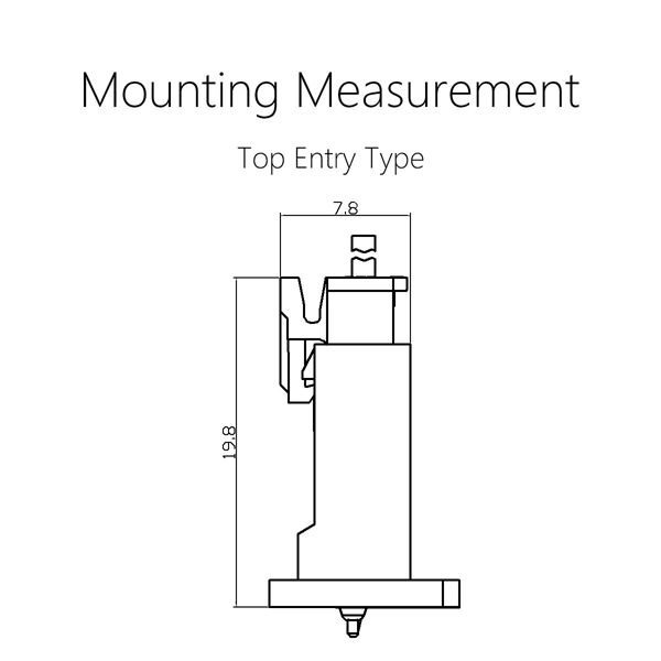 Mounting Measurement-WB2502(XHB)-BH