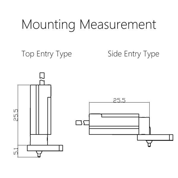 Mounting Measurement-WB2504(EI)