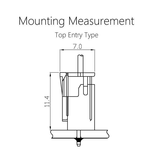 Mounting Measurement-WB2506(XA)