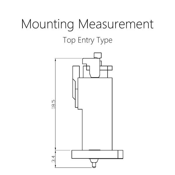 Mounting Measurement-WB2508(XHQ)-BH