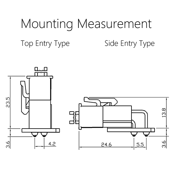 Mounting Measurement-WW4201&WB4201(5557&5569)-D-1