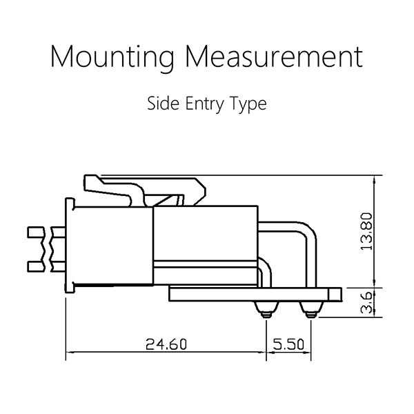 Mounting Measurement-WW4201&WB4201(5557&5569)-D-2 with lugs