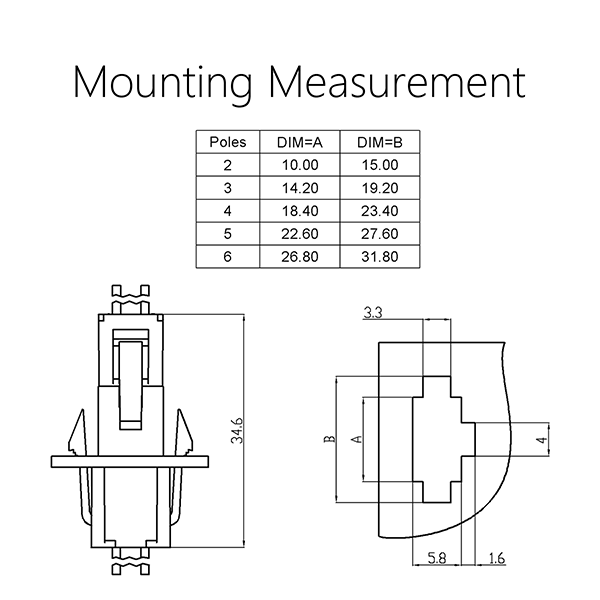 Mounting Measurement-WW4201&WW4202(5557&5559)-S