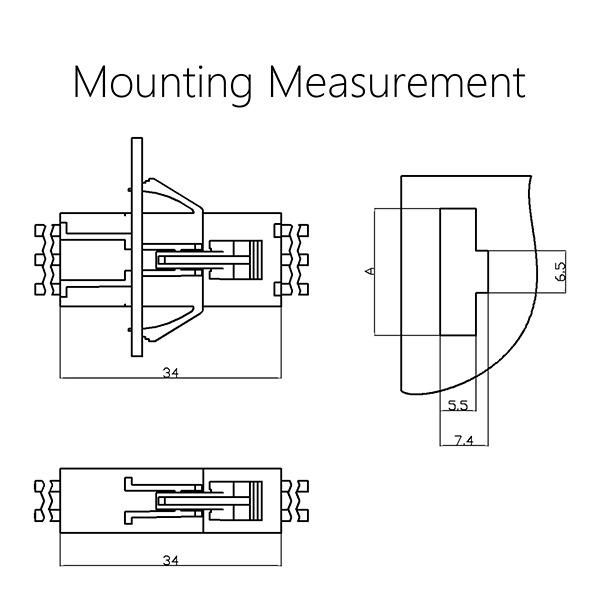 Mounting Measurement-WW4503&WW4504(EL)