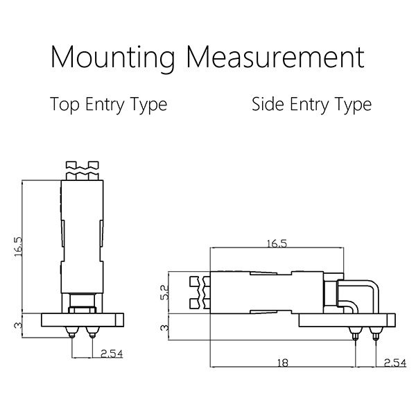 Mounting Measuremet-WB2541-D(RF)